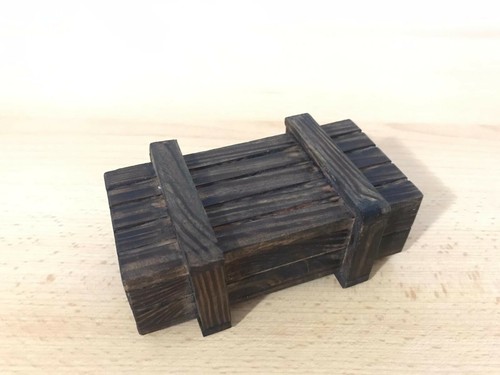 Wooden treasure box - wooden,